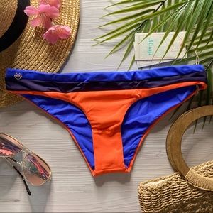 Maaji 💙 Reversible Cheeky Summer Bikini Bottoms 👙☀️🏖